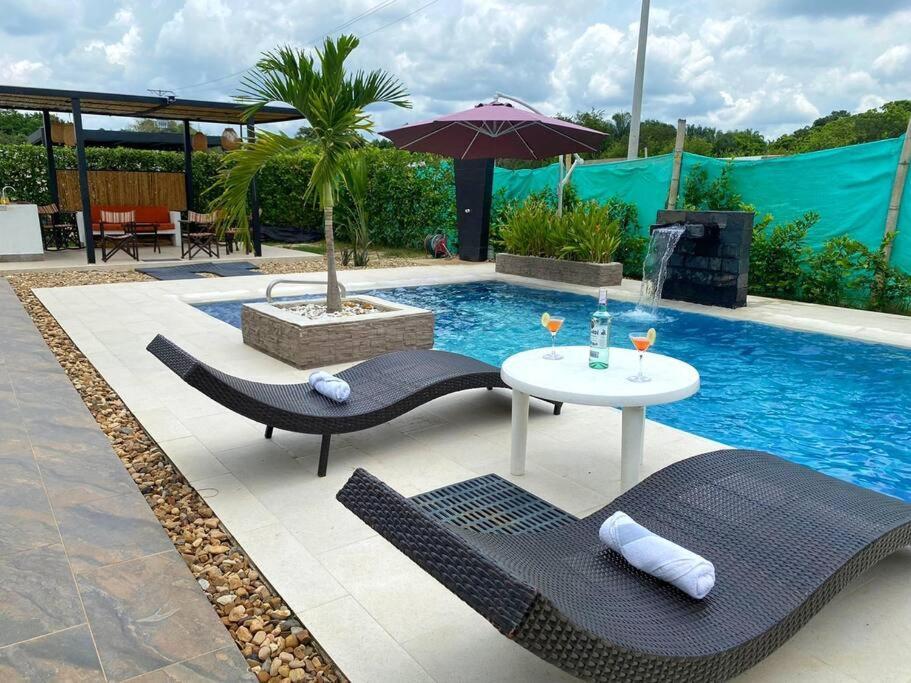 Casa Palma Roja Boutique , Piscina Privada Villa Carmen de Apicala Exterior photo